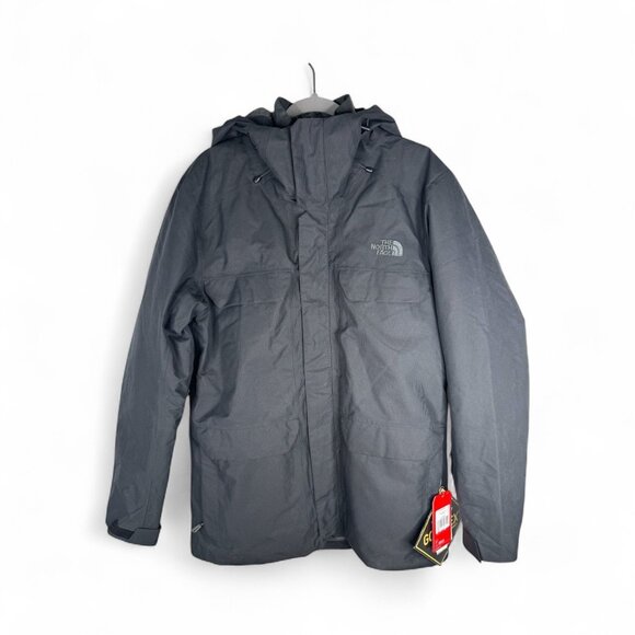 NWT The North Face Jacket Black Alligare Triclimate GORE-TEX Hooded Mens Size L - Picture 4 of 12